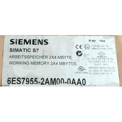 6ES7 955-2AM00-0AA0RAM 8MB内存卡扩展6ES7955-2AM00-0AA0【议价