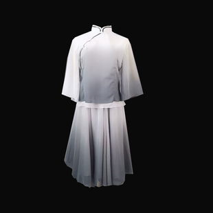 新款舞蹈演出服装现当代舞蹈雏菊表演服五四青年艺考民国学生女装