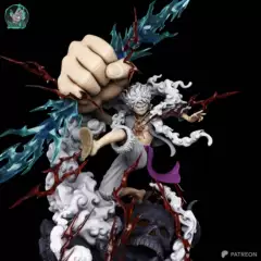 One Piece Luffy Gear 5 Sun God Nika 3D Printing Model Stl Data File
