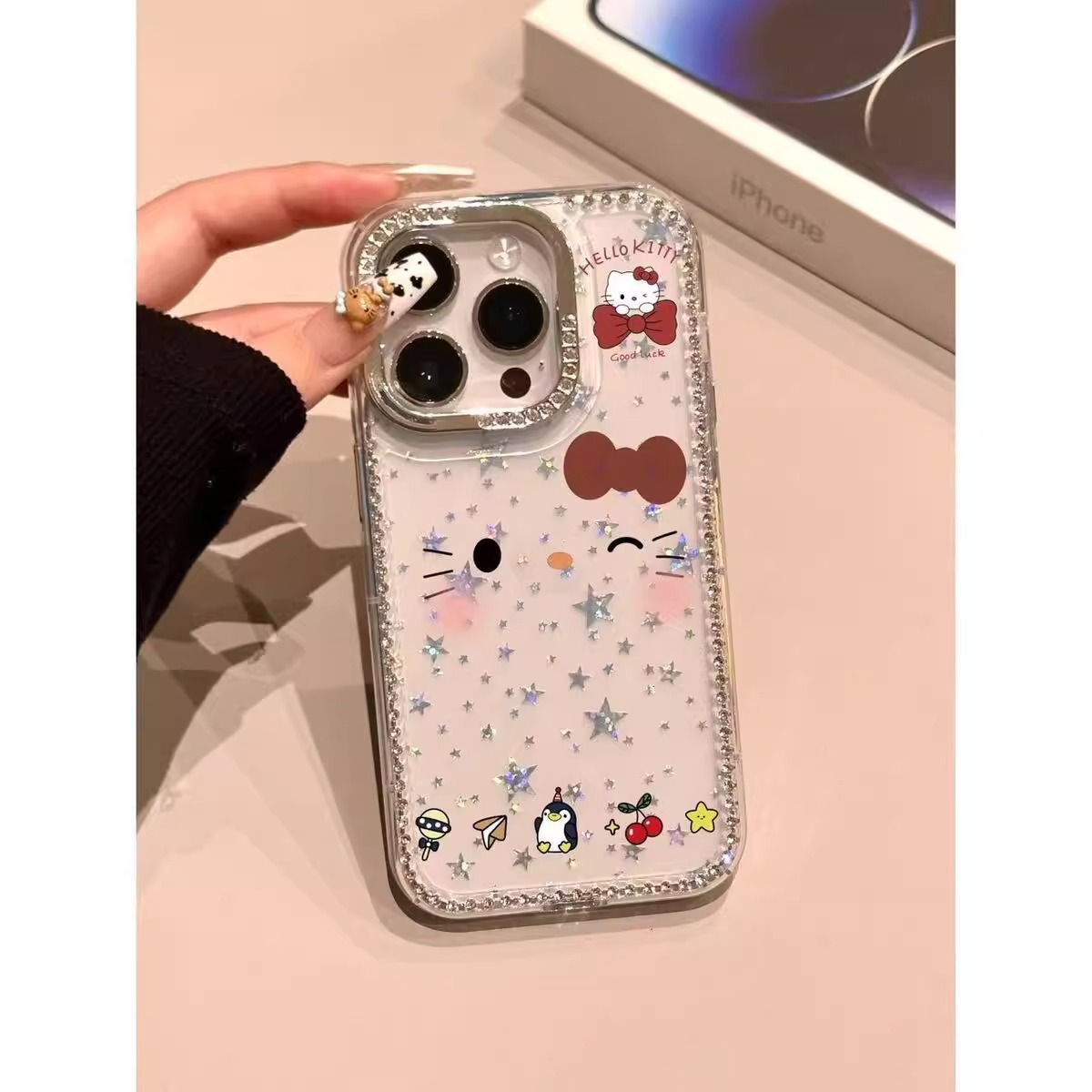 Kitty猫表情适用三星s25+手机壳