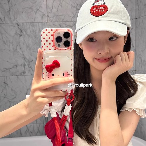 波点猫咪适用三星s25edge手机壳