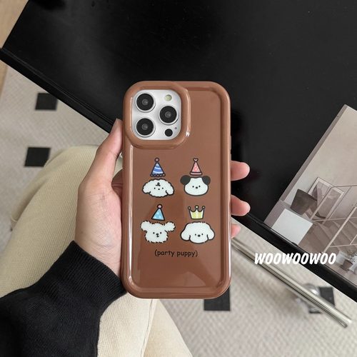 三星s24手机壳韩国ins可爱小狗