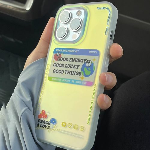 三星note20手机壳插画地球标签