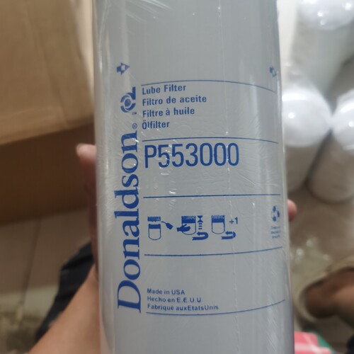 供应唐纳森P553000机油滤芯 小松挖机PC300-7/PC360-7通用LF9009