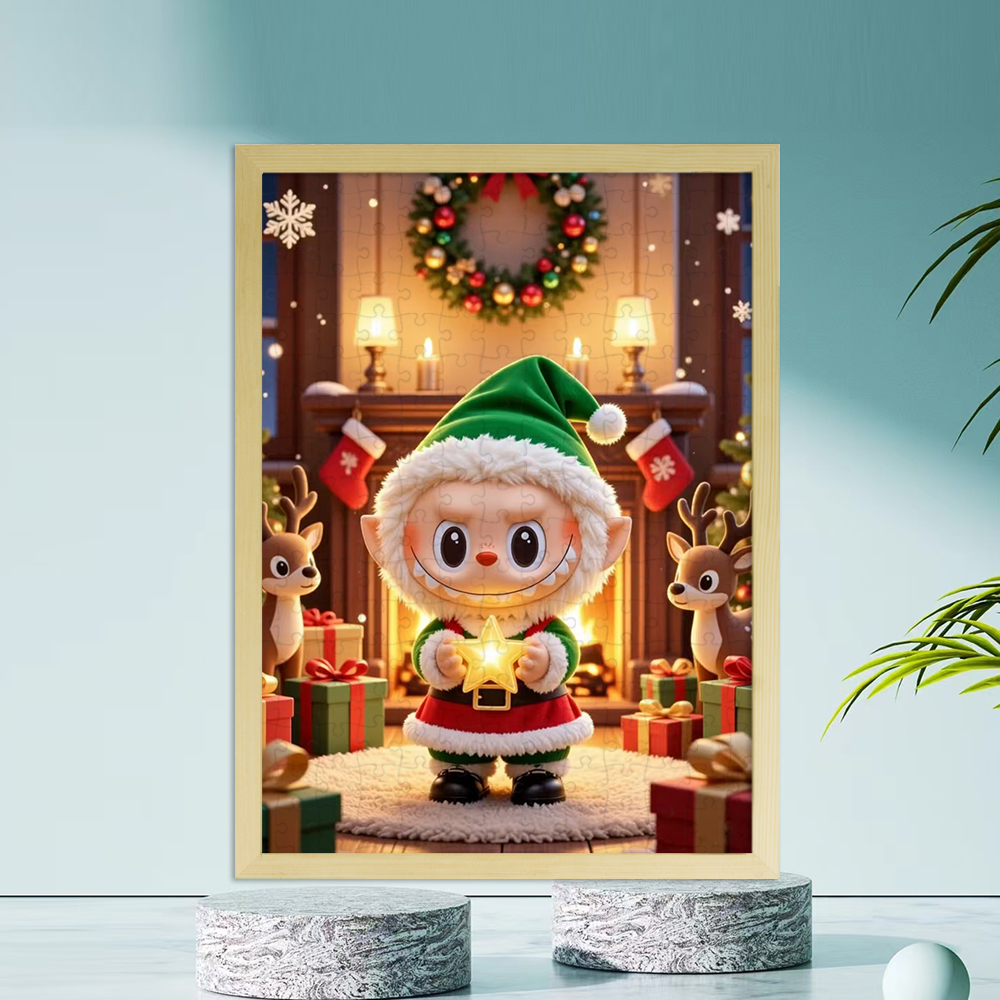 泡泡玛特木质拼图1000片