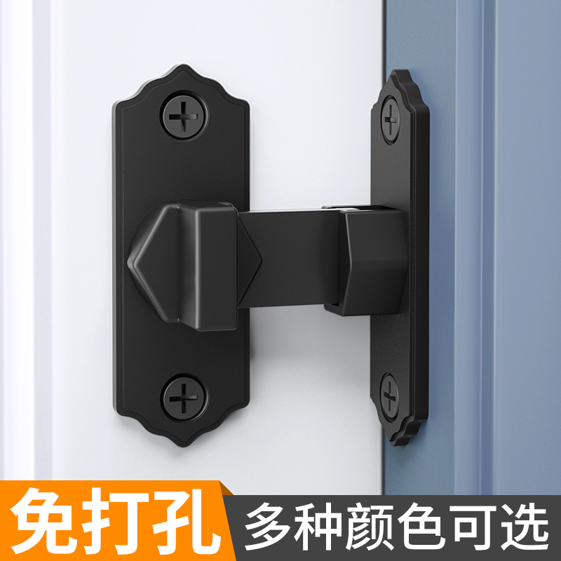 免打孔门锁90度简易移门谷仓