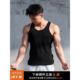 坎肩无袖 重磅粗螺纹背心男230g显大健身打底透气弹力修身 美式 夏季