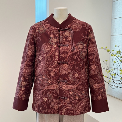 冬季中老年妈妈装保暖中式棉服