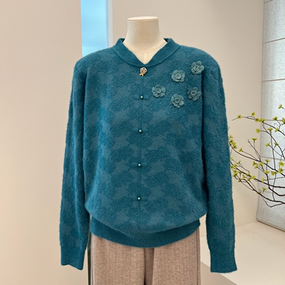 秋冬中老年妈妈装旗袍领打底衫