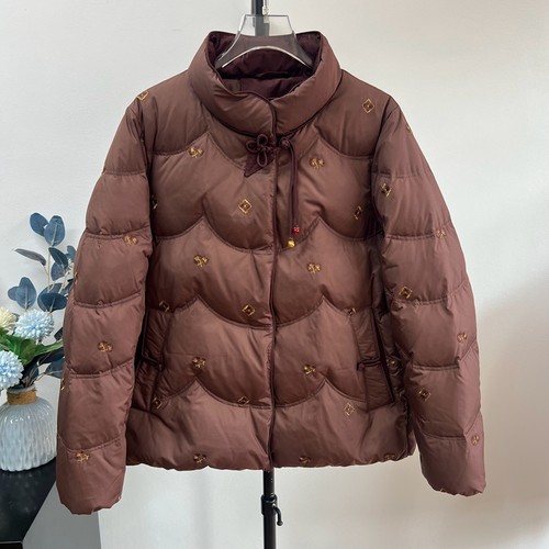 商场货冬季妈妈装90白鸭绒羽绒服