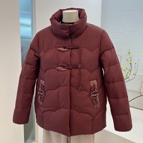 冬季中老年妈妈装保暖羽绒服外套