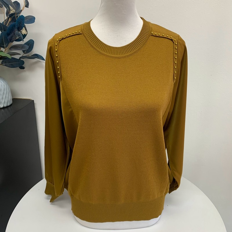 春秋妈妈装纯色薄款长袖T恤套头宽松针织衫中老年圆领上衣女装