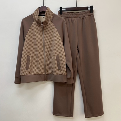 春秋新品气质妈妈时尚套装运动服