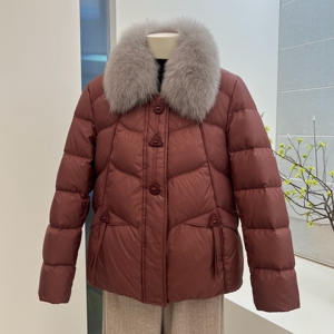 冬季新款中老年妈妈装羽绒服外套