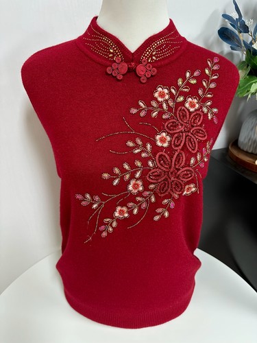 高贵秋冬妈妈装加绒加厚保暖针织