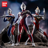 万代迪迦奥特手办永恒黑暗德凯特利迦可动究极闪耀赛罗曼SHF玩具