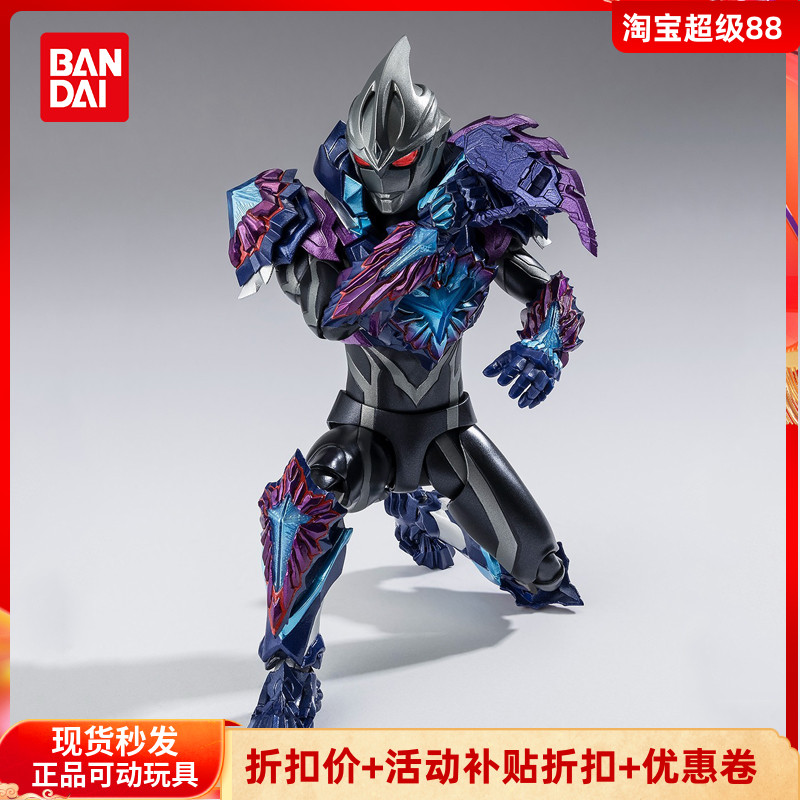万代亚刻闪耀赛罗奥特曼手办玩具