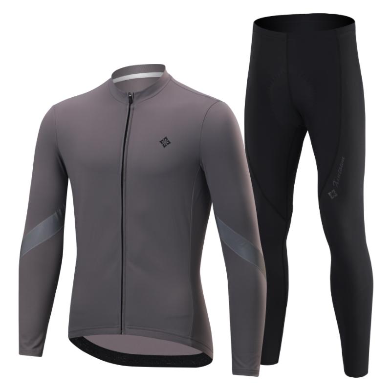 XINTOWN星恒新款驭风抓绒骑行服保暖防寒公路车骑行服男套装女