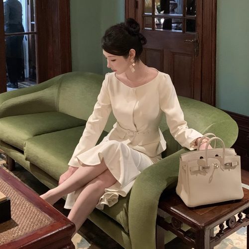 王楚然Wcouture这一秒过火同款 民国千金风 端庄优雅的西装套装