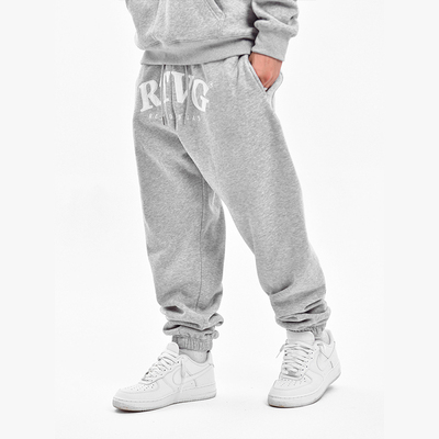 RTVG卫裤宽松休闲贴补刺绣加绒