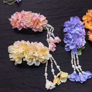 新款云南傣族头花发梳舞蹈头饰民族风手工发饰表演头花服装配饰