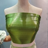 弹性短款 新款 民族风抹胸纯色修身 单件女装 2021年夏季 泰国傣族均码