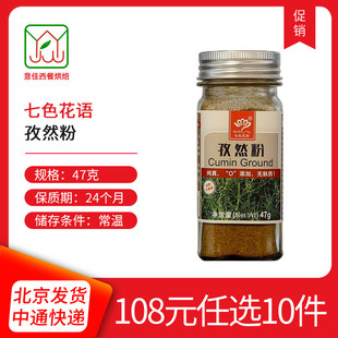 七色花语葱姜蒜粉50g瓶小包装家用其它调料