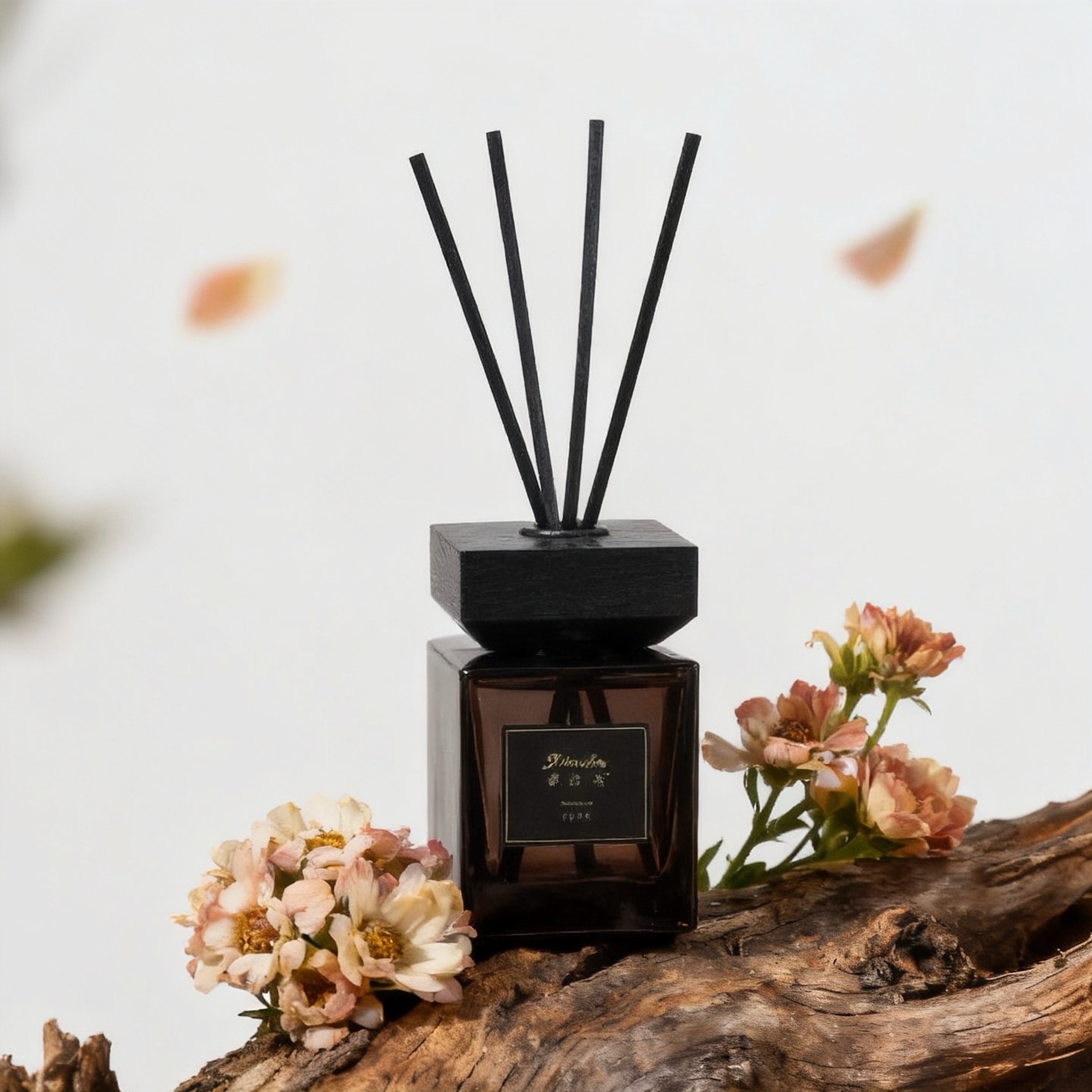 藤球花朵扩香精油酒店香氛摆件卫生间除臭香水散香芳香味无火香薰