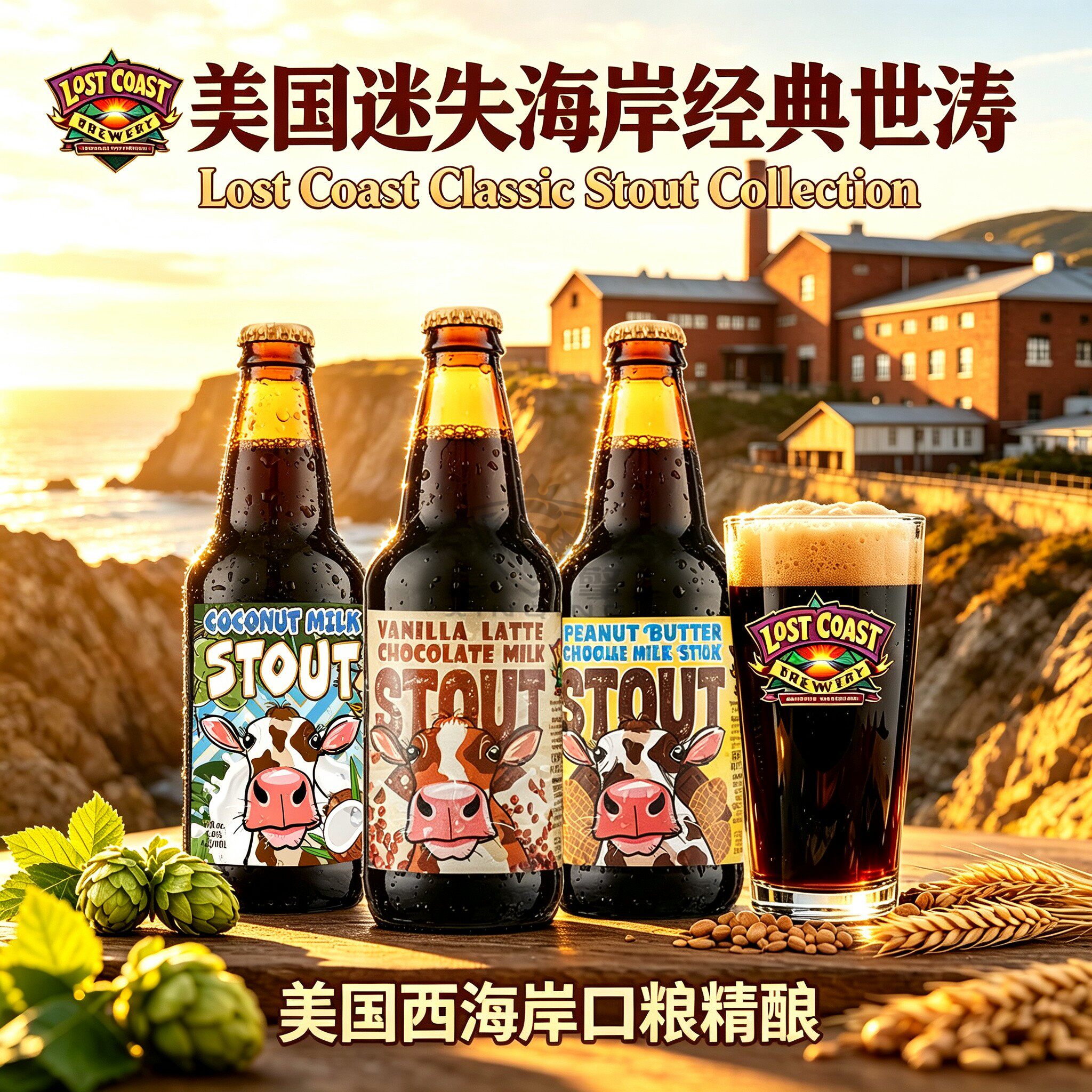 啤酒迷失海岸花生酱世涛图片