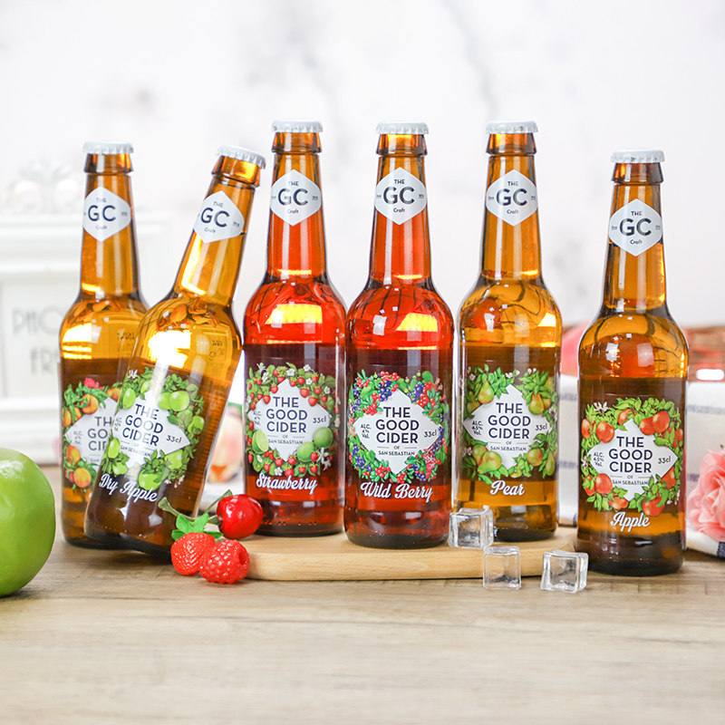 西班牙进口精酿伊娲草莓苹果梨子莓果水果酒6瓶装西打|ruв категории вино, ликер/вино - от Buy2taobao.com для оказания профессиональной услуги покупки агента Taobao