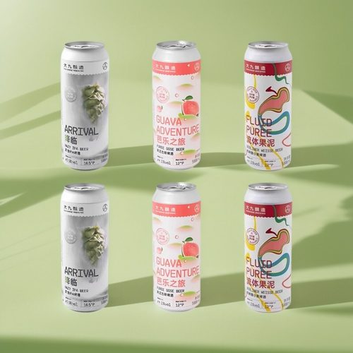 大九酿造降临浑浊IPA 流体果泥/芭乐之旅果泥古斯酸啤精酿啤酒