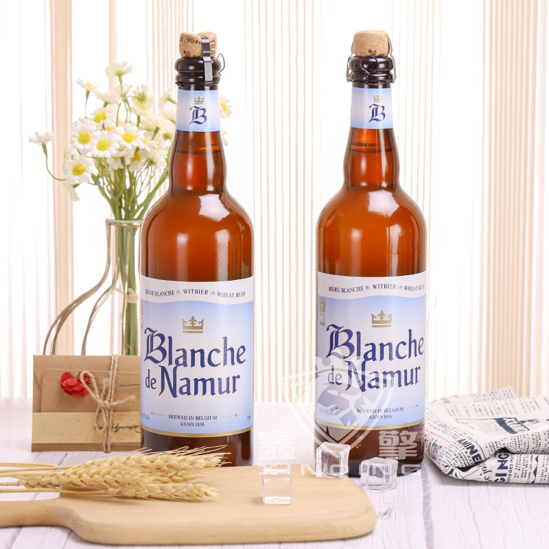 比利时娜慕尔白啤小麦啤750ml