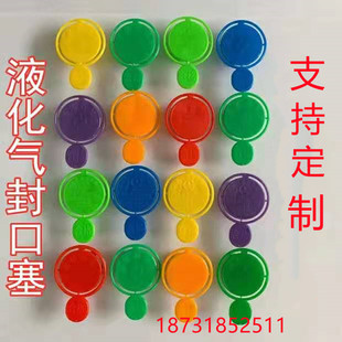 液化石油气封口塞 燃气防伪塑料煤气罐塞一次性角阀液化气封口塞