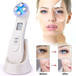 Facial Skin Face Lifting Tightening RF EMS Mesotherapy LED