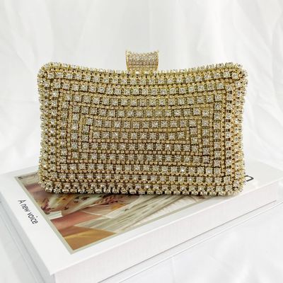 Evening Bags Woman's Purse Rhinestone Clutch Party Handbag