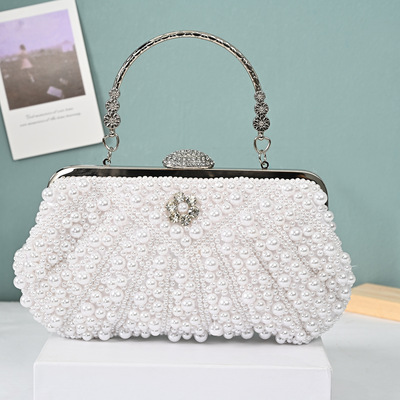 Pearl Evening Clutch Bag Women Party Purses New Handbags