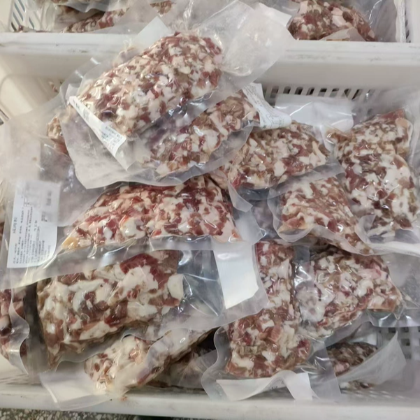 上海家乡咸肉粒500g菜饭粒咸肉菜饭夹心咸肉里精肉无骨后腿肉
