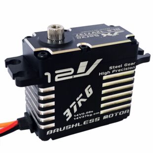 JX Servo/BLS-12V7137/12V大扭力高压舵机工业自动化机器人180度