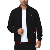 外贸尾货春秋男子立领夹克外套户外跑步运动休闲开衫 拉链上衣