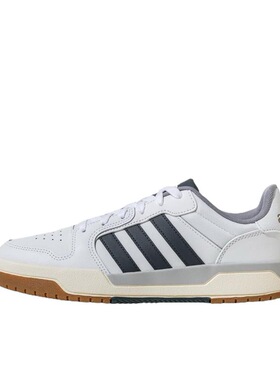 Adidas阿迪达斯ENTRAP舒适复古低帮白蓝色休闲板鞋男女同款JQ3925