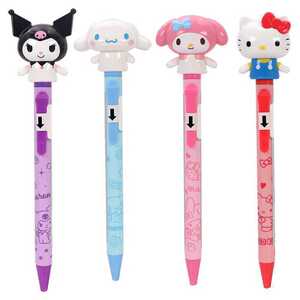 helloKitty可爱卡通三丽鸥美乐蒂玉桂狗限定笔kt手臂可动打气笔