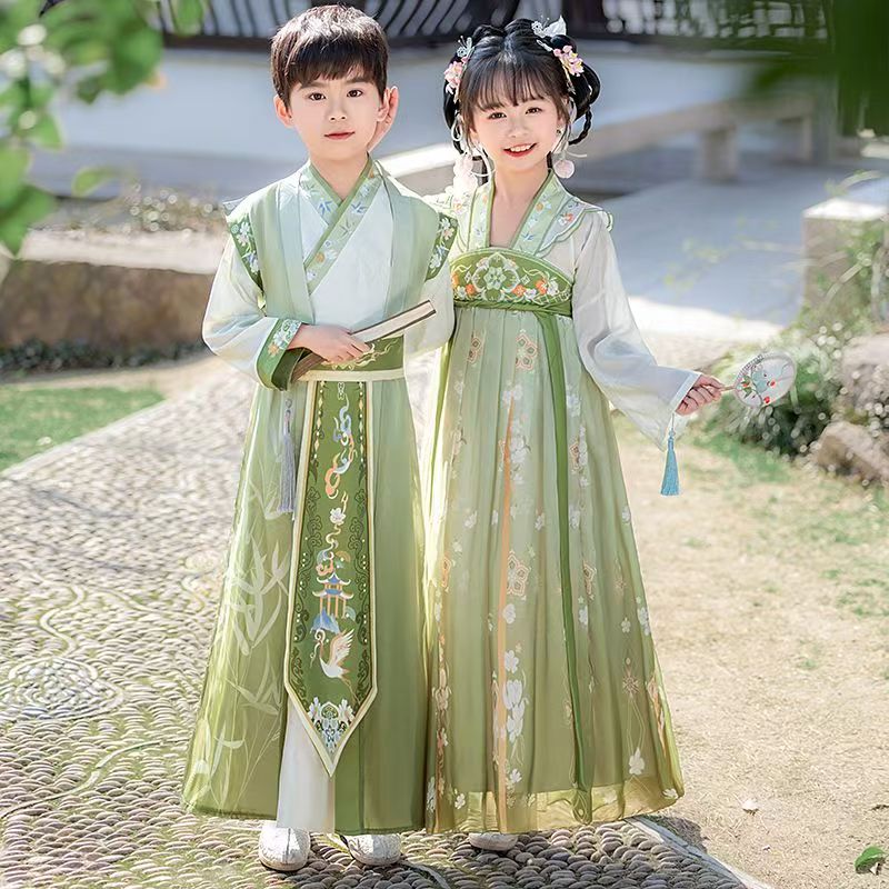 汉服女童2025新款儿童中国风