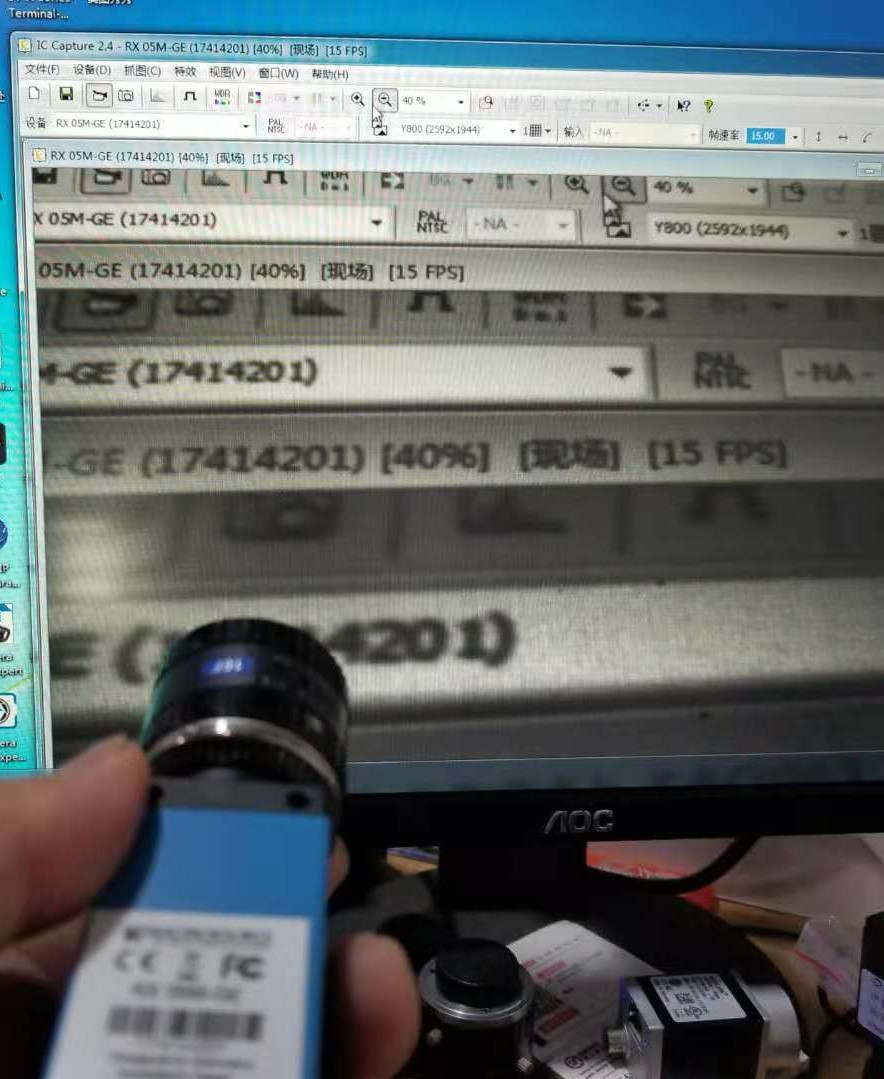 映美精工业相机500万像素黑白 rx 05m-ge dmk 23gp031