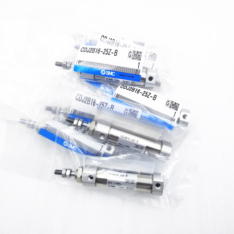 SMC迷你气缸CDJ2D10/CDJ2B10-10/15/20/25/30/40/45/50/75/100Z-B