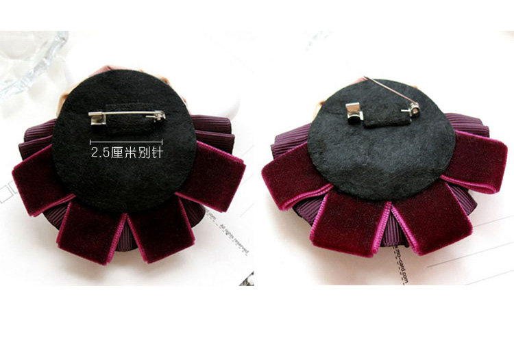 Broche femme en Matériau mixte - Ref 1172358 Image 4