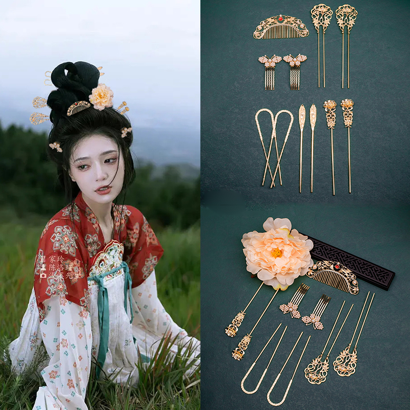 发饰古风发梳古风日常汉服