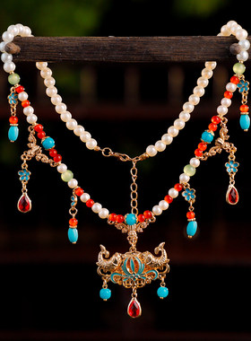 古风宫廷风汉服复古项链