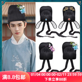 布帽影视剧同款 唐宋幞头帽古装 汉服成人百搭男士 官帽书生李白帽子