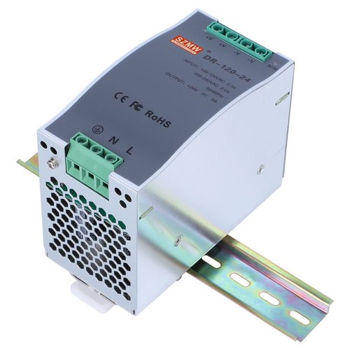 铭纬导轨式DR-240W开关电源AC220V转DC48V直流卡规安装