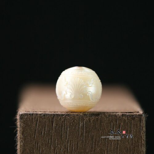 天然珍珠约9mm财宝圆珠小配珠